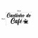 Acrílico Decorativo com frase Cantinho do Café