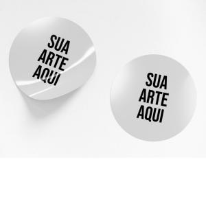 Adesivos Personalizados Com Recorte | 5x5 Vinil Branco 5x5 4x0  Com Recorte 
