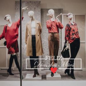 Adesivo Para Vitrine | Feliz Dia das Mães Adesivo Vinil  4x0   