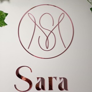 Logotipo em Acrílico Espelhado Personalizado – Corte a Laser com Alta Qualidade Acrílico    Corte a Laser 