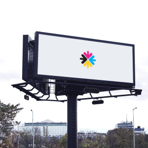 Lona Frontlight 10x4 Lona 1000x400cm 4x0 CMYK Brilho Reforço com Barrinha Dupla 