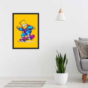 Quadro Decorativo | Bart MDF Adesivado  4x0   